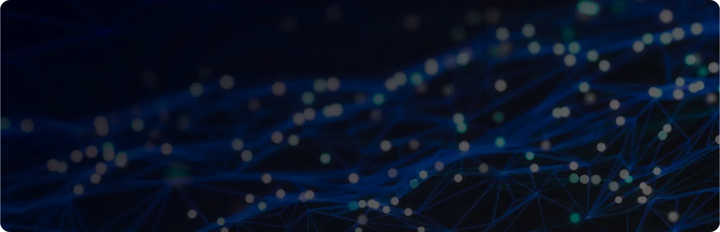 An image of a set of cube blocks floating in space, representing digital structures and innovation with a sense of movement and connectivity.