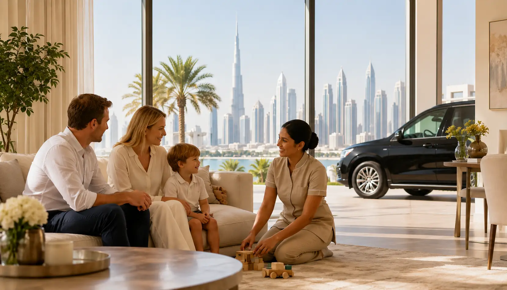 Hiring a Nanny, Driver, or House Help in Dubai as a British Expat Family
