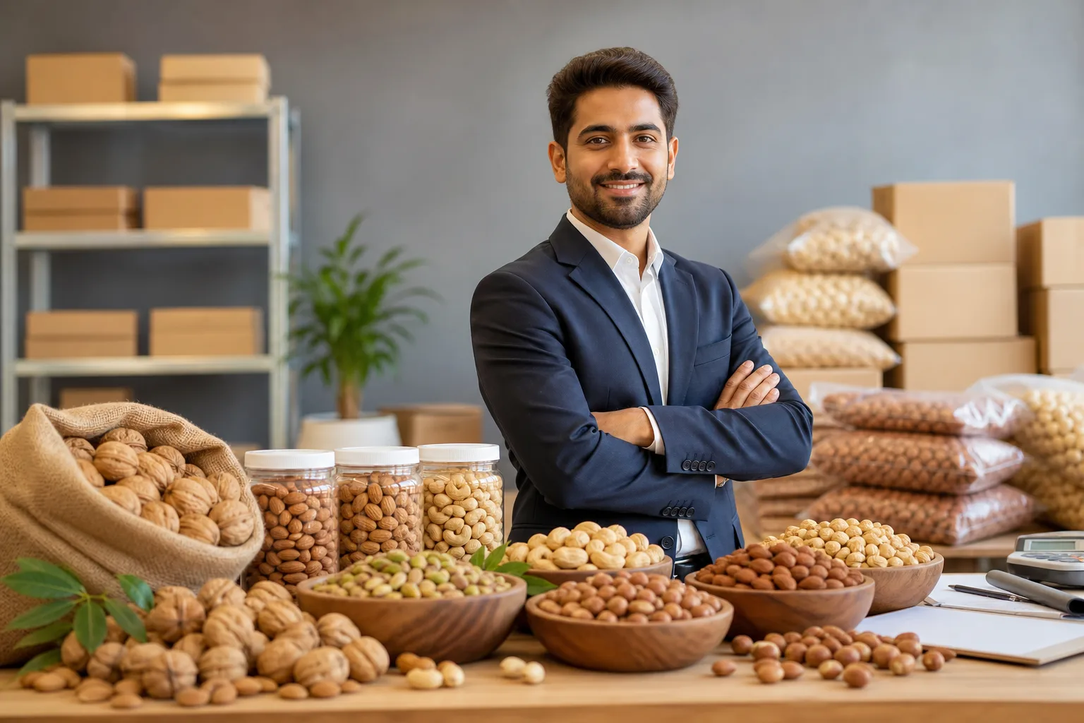 How to Start a Nuts Trading Business with Meydan Free Zone