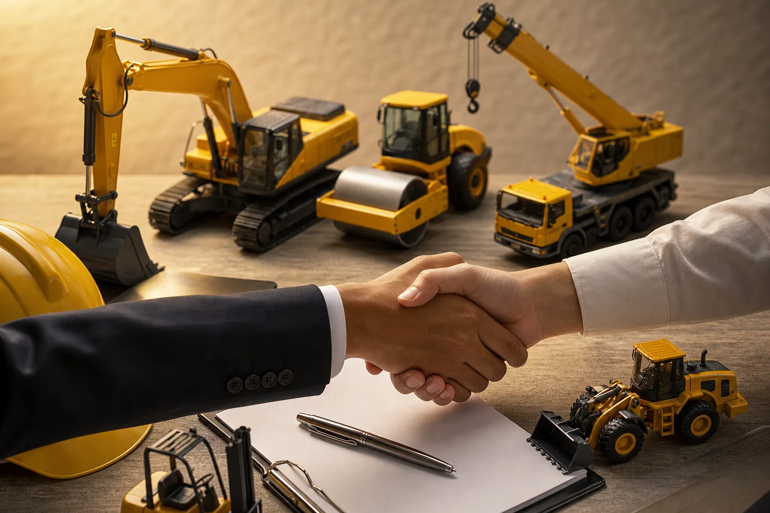 How to Start a Construction Equipment & Machinery Trading Business with Meydan Free Zone