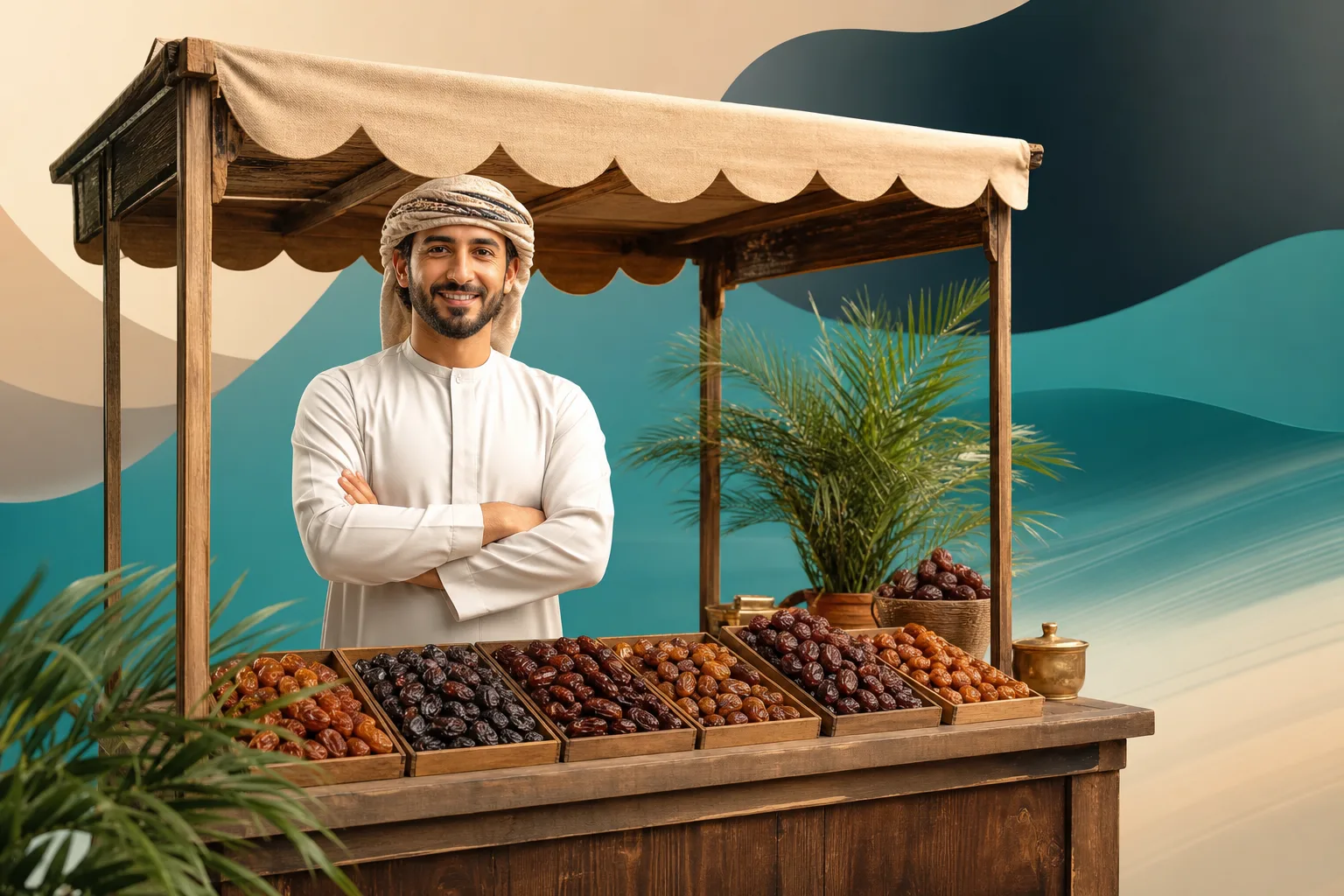 How to Start a Dates Seller Via Stalls Business with Meydan Free Zone