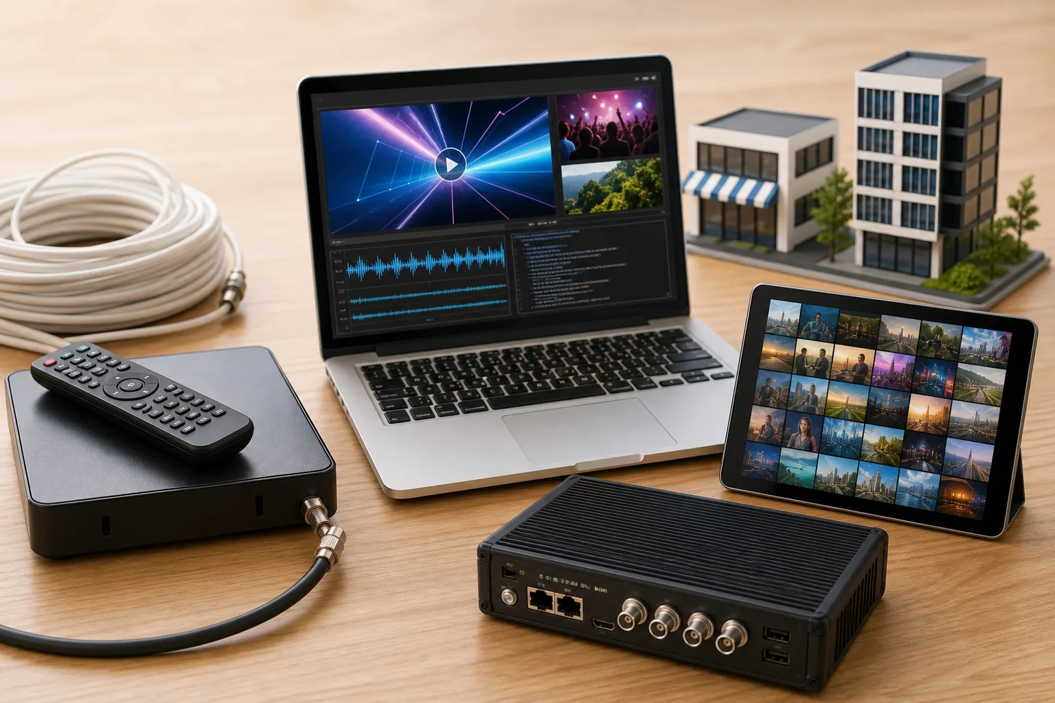 How to Start a Delivery of Visual, Aural or Textual Programming Received from Cable Networks, Local Business in Dubai with Meydan Free Zone
