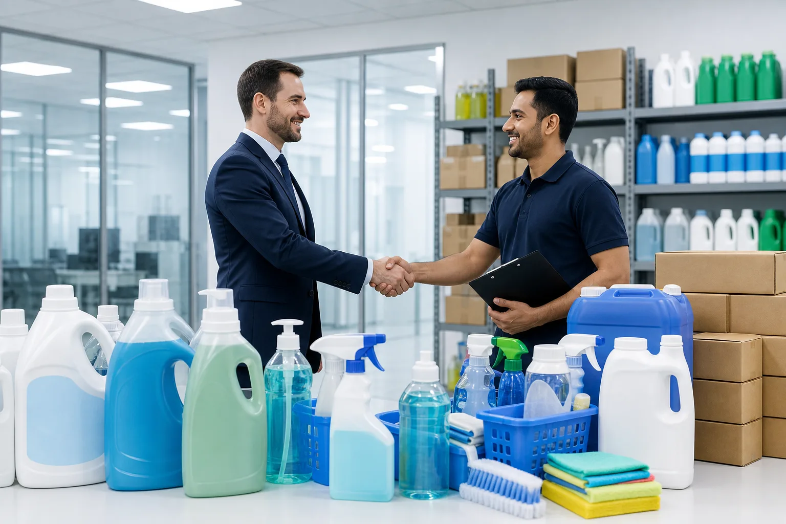 How to Start a Detergents & Disinfectants Trading Business with Meydan Free Zone