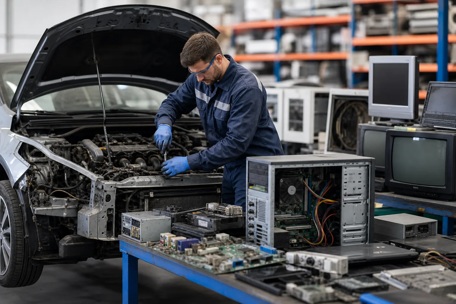 How to Start a Dismantling of Automobiles, Computers, Televisions and Other Equipment to Obtain and Re-Sell Usable Parts Business with Meydan Free Zone