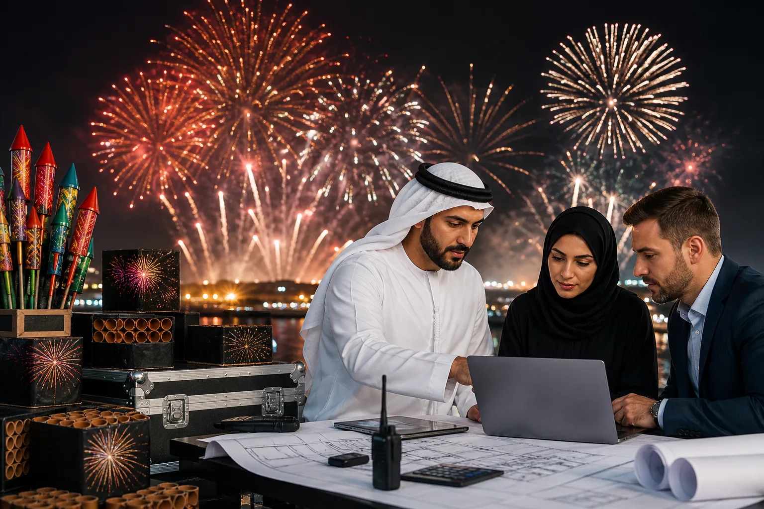 How to Start a Fireworks Shows Business in Dubai with Meydan Free Zone