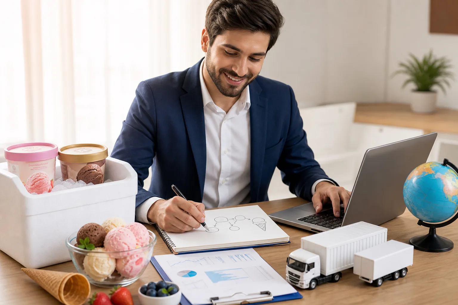 How to Start a Ice Cream Trading Business with Meydan Free Zone
