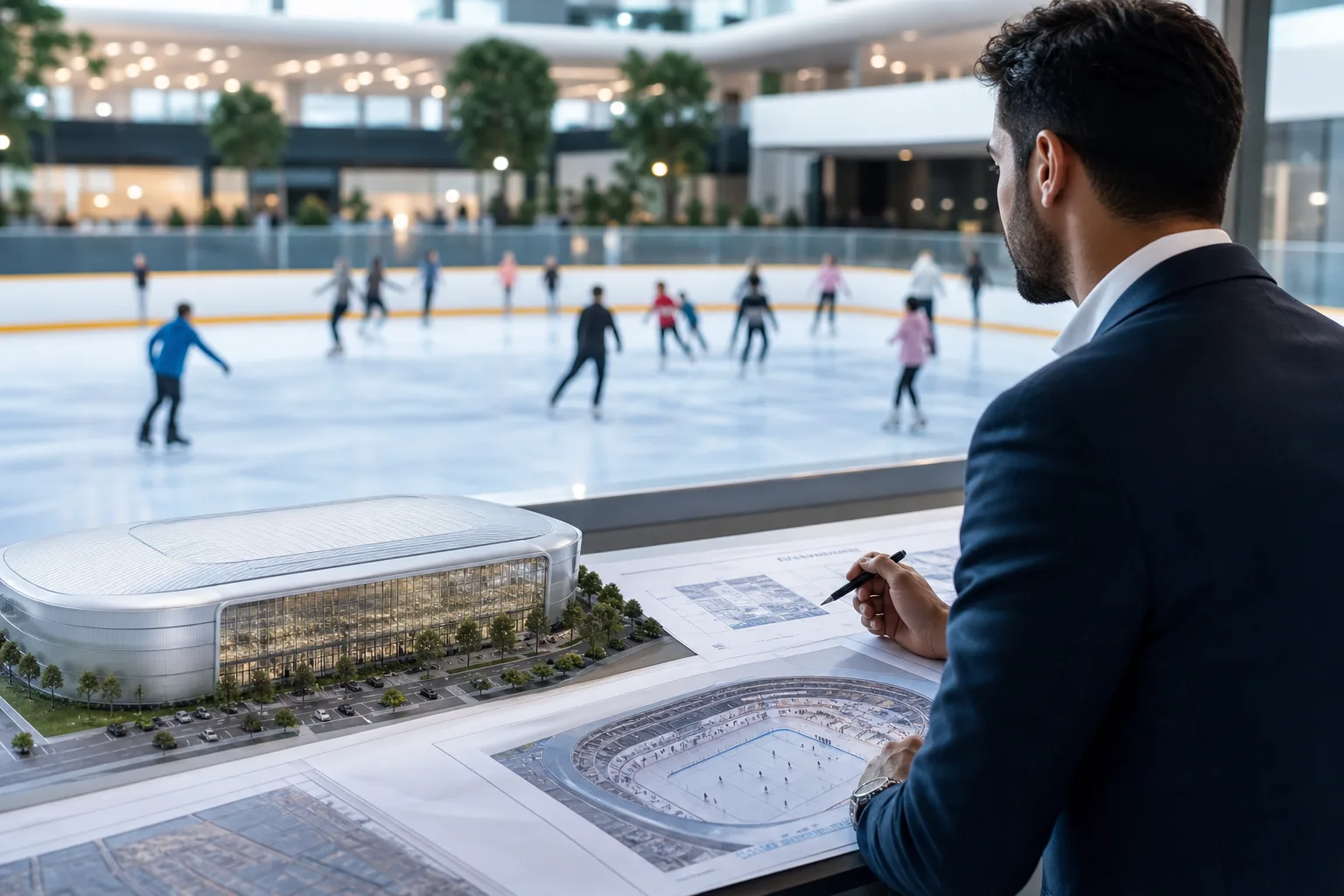 How to Start a Ice Skating Rink Business in Dubai with Meydan Free Zone