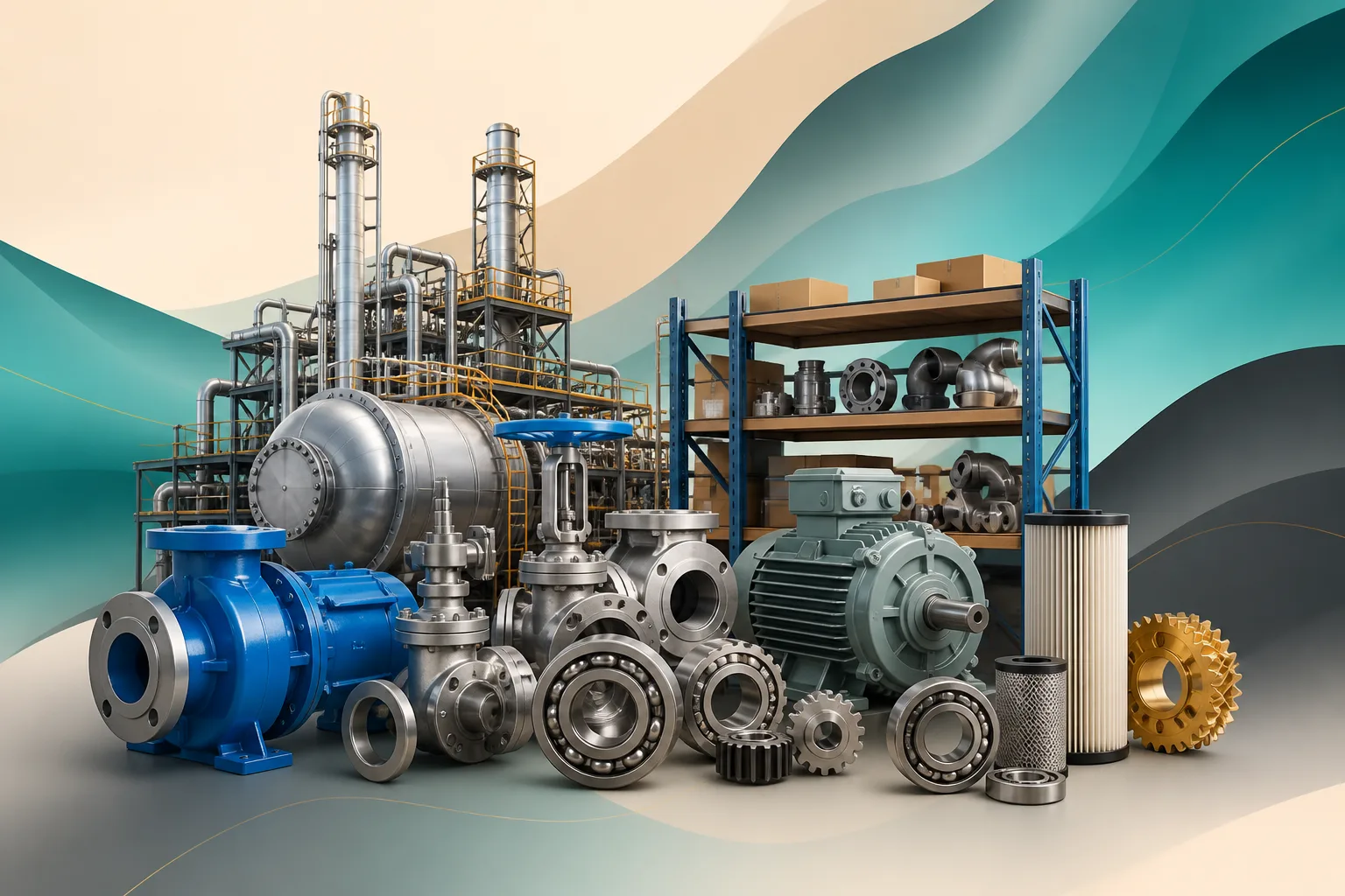 How to Start a Industrial Plant Equipment & Spare Parts Trading Business with Meydan Free Zone