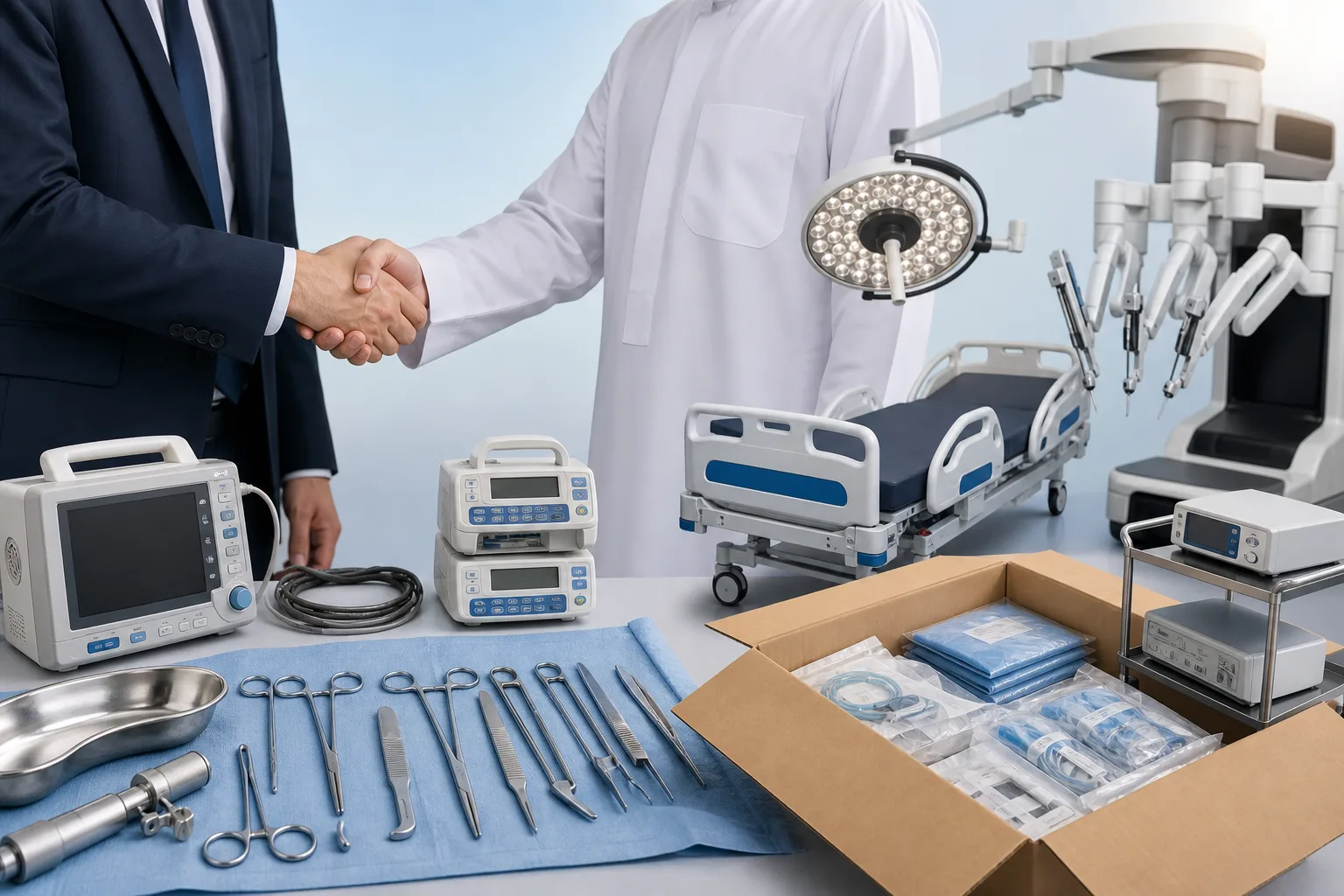 How to Start a Medical, Surgical Equipment & Instruments Trading Business with Meydan Free Zone