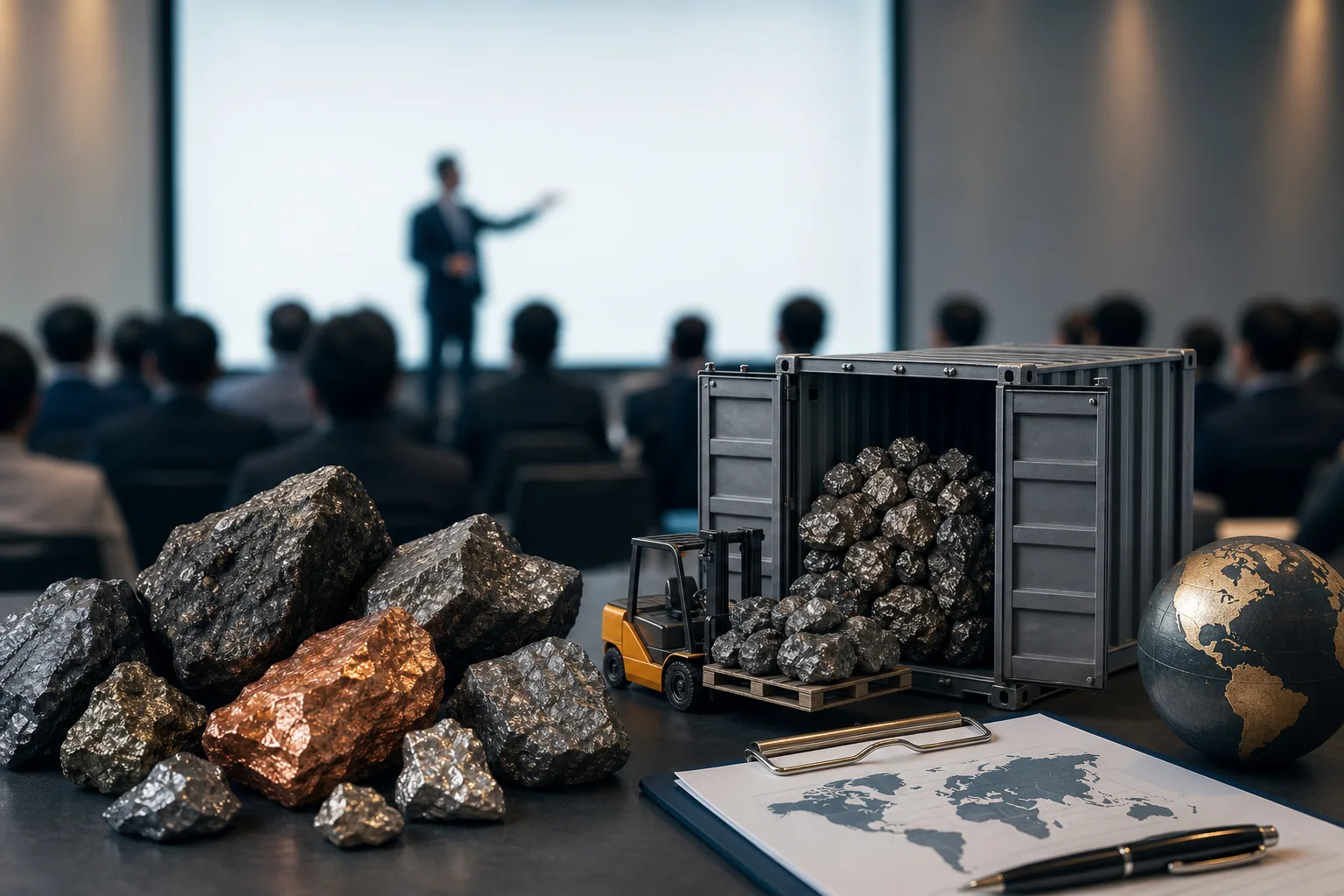 How to Start a Metal Ores Trading Business with Meydan Free Zone