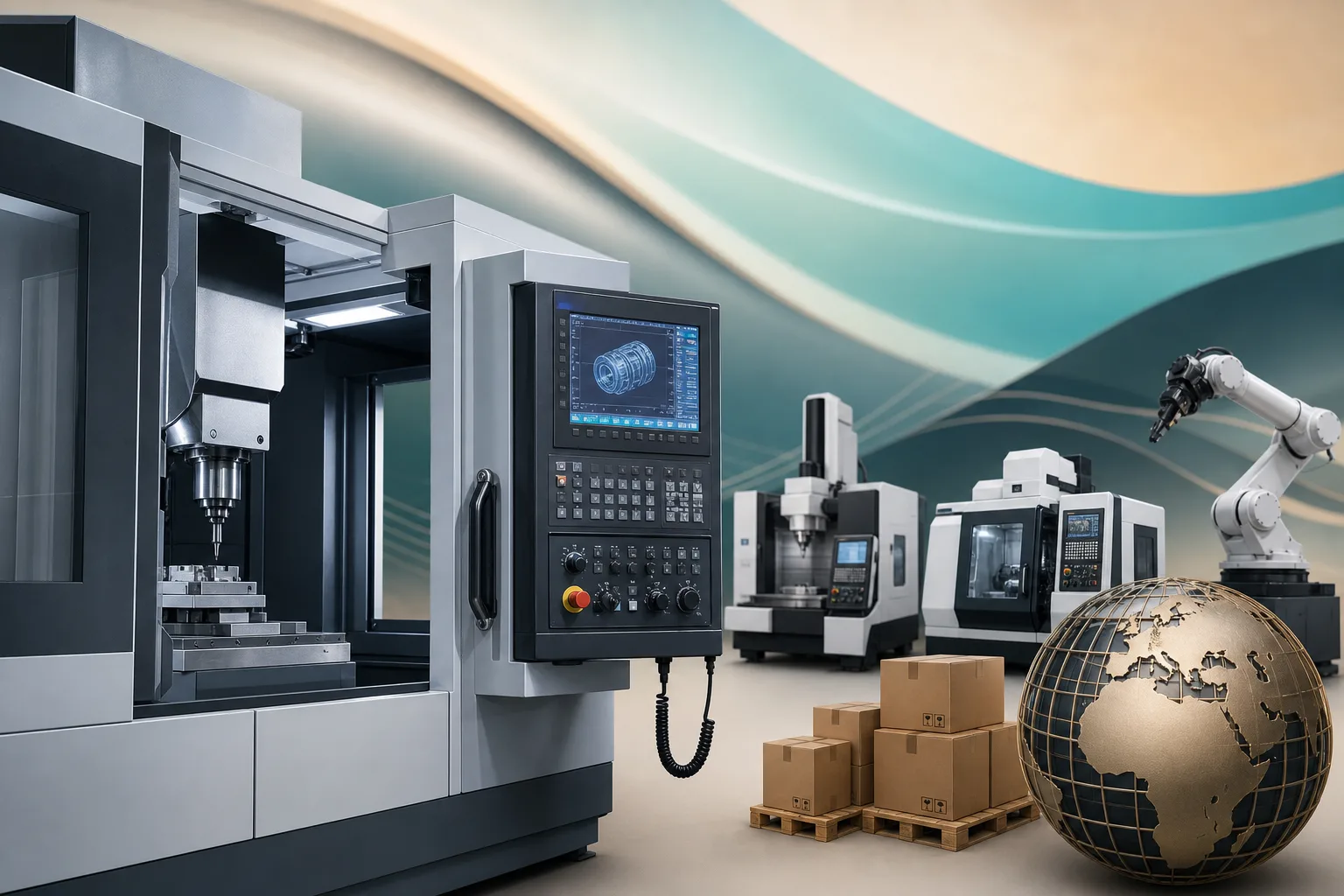How to Start a Computer-Controlled Machine Tools Wholesale Business with Meydan Free Zone