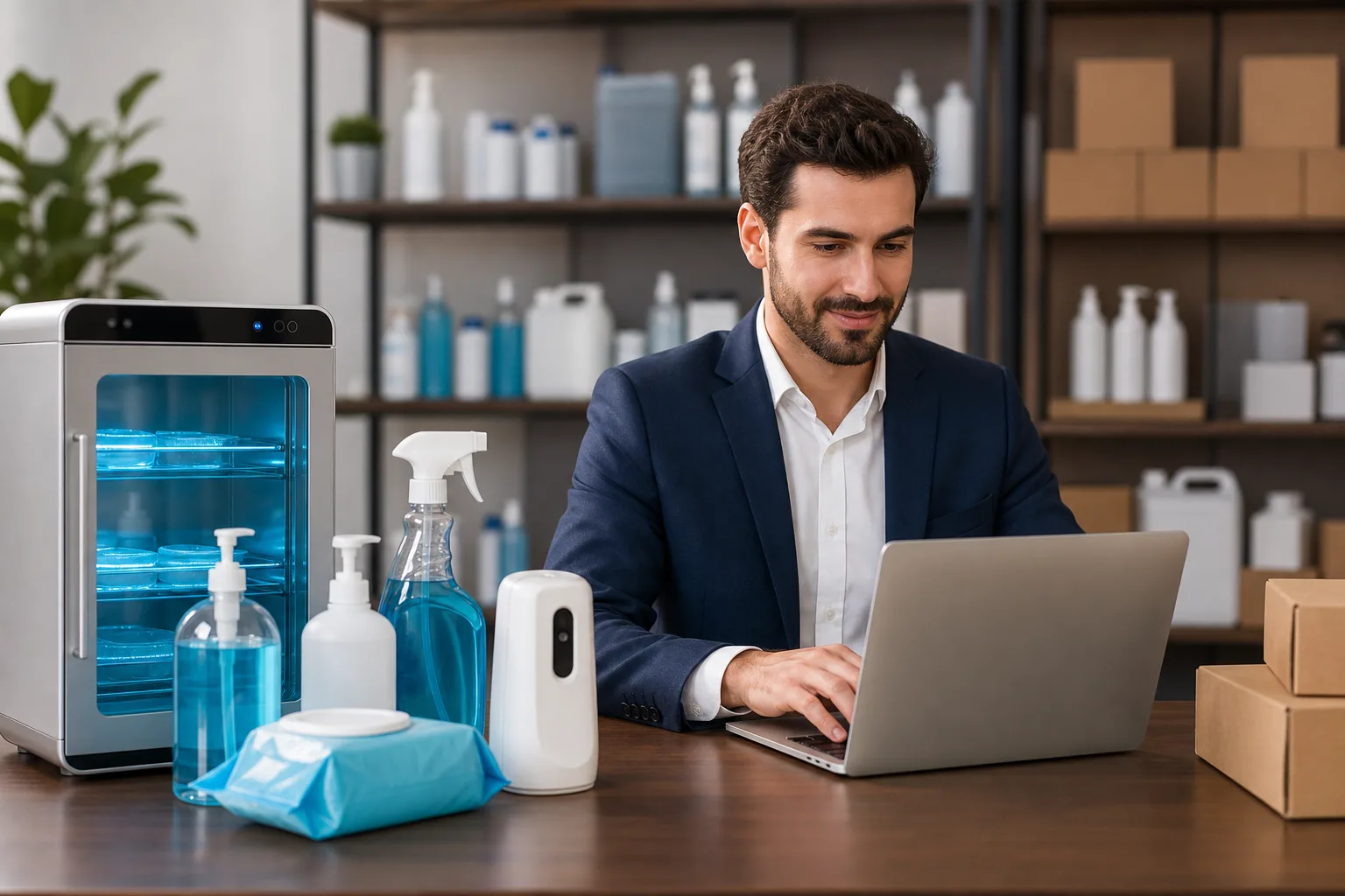 How to Start a Sterilizers and Disinfectants Trading Business with Meydan Free Zone