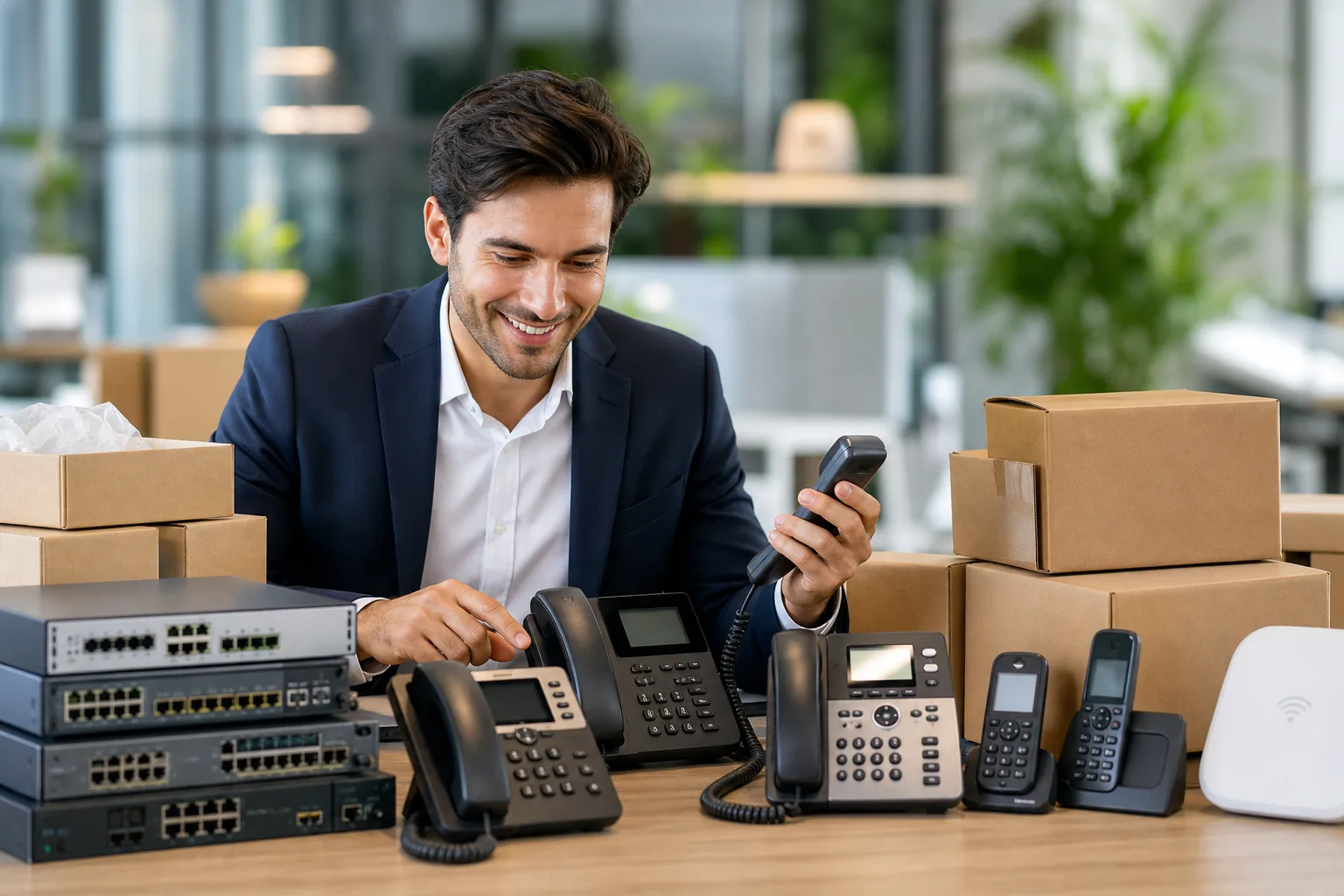 How to Start a Wholesale Telephone & Communications Equipment Business with Meydan Free Zone