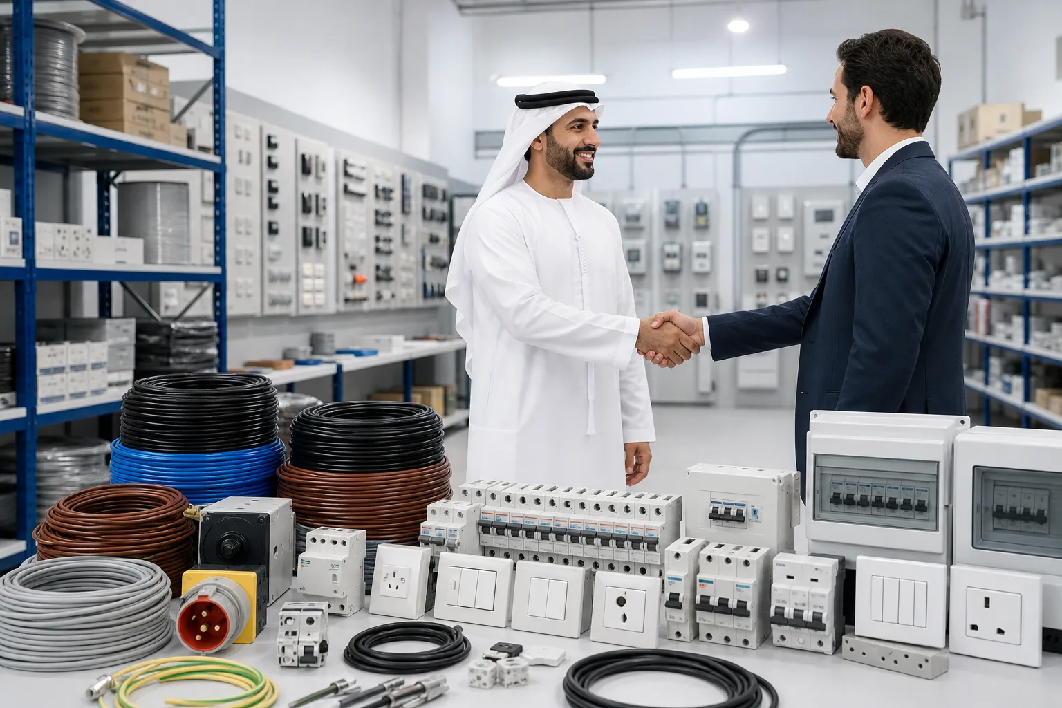 How to Start an Industrial Wires, Switches and Installation Equipment Wholesale Business with Meydan Free Zone