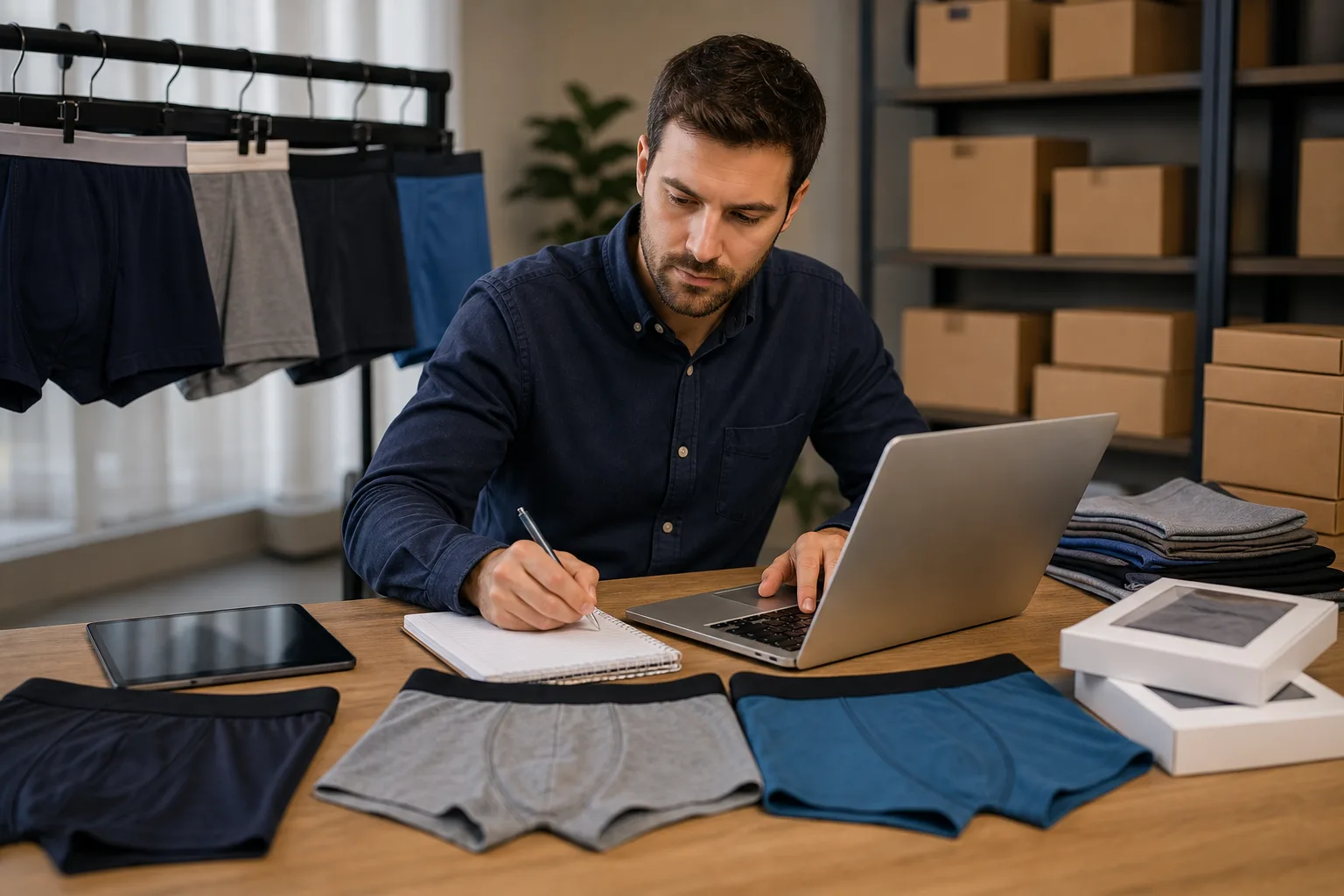 How to Start a Men's Underwear Trading Business with Meydan Free Zone