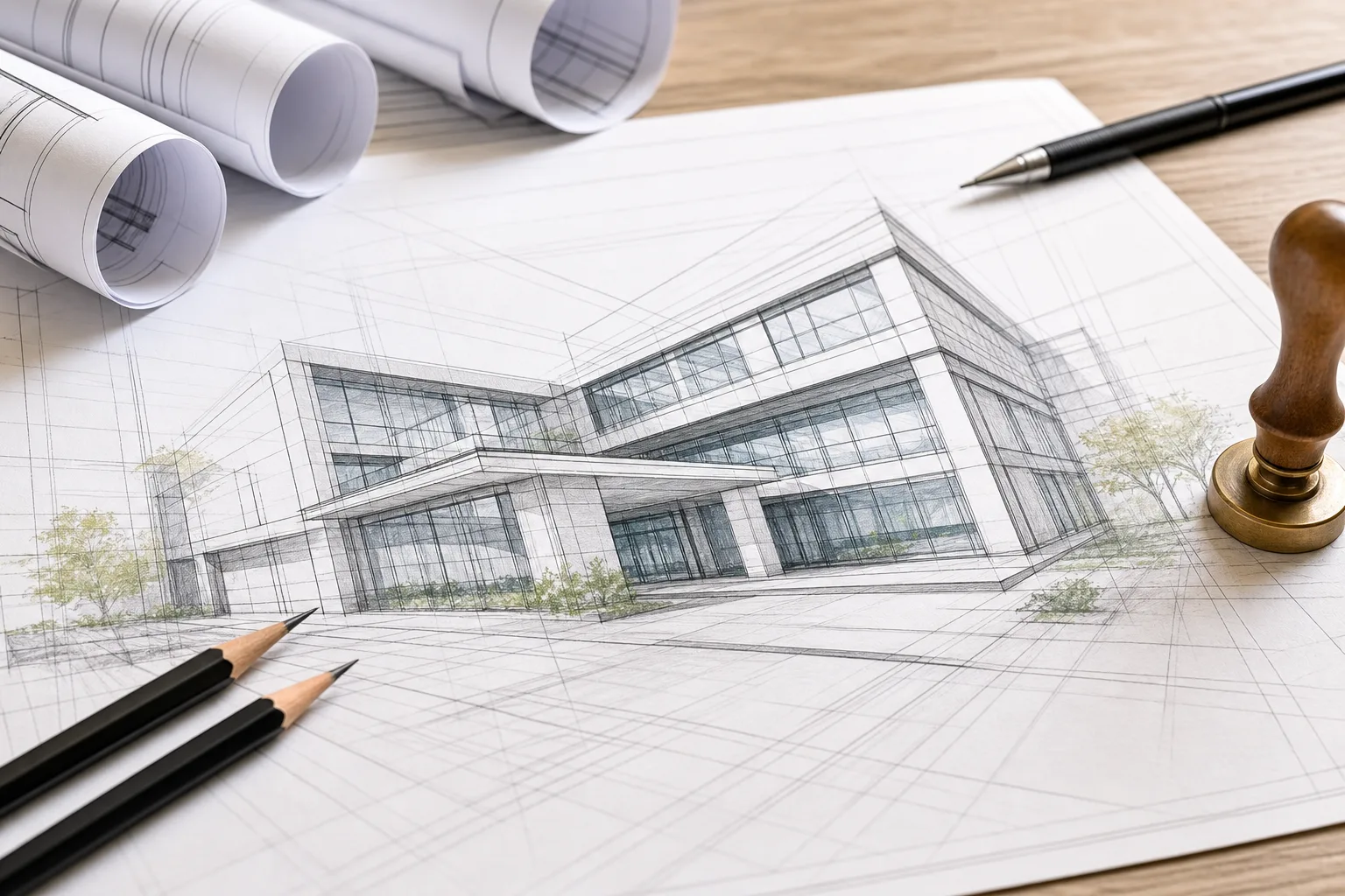 Architectural Prospective Drawings Services License in Dubai