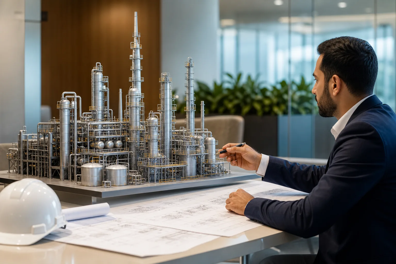 Petroleum Refining Plants Engineering Services License in Dubai