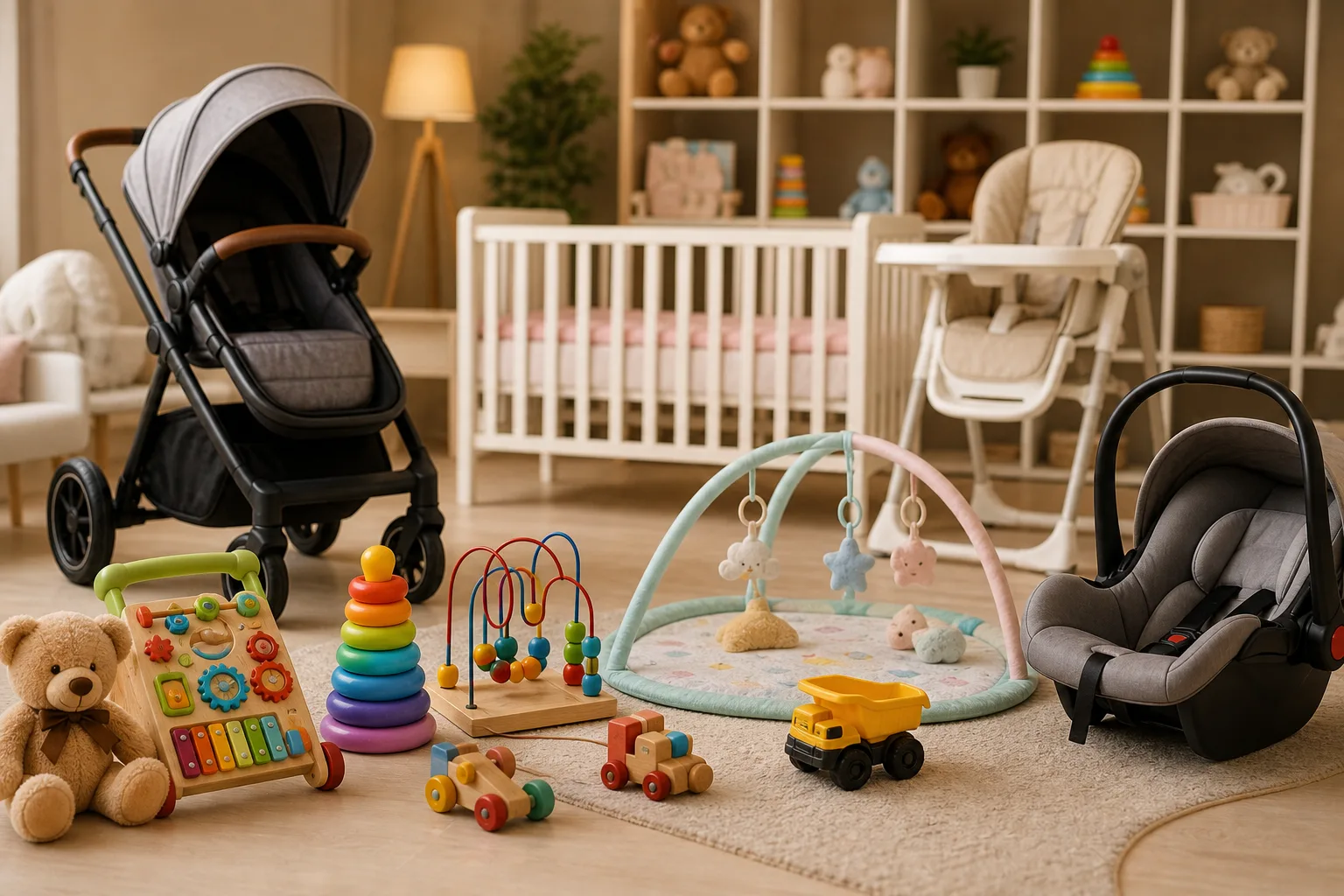 Start a Children Games & Baby Care Requisites Rental Business in Dubai