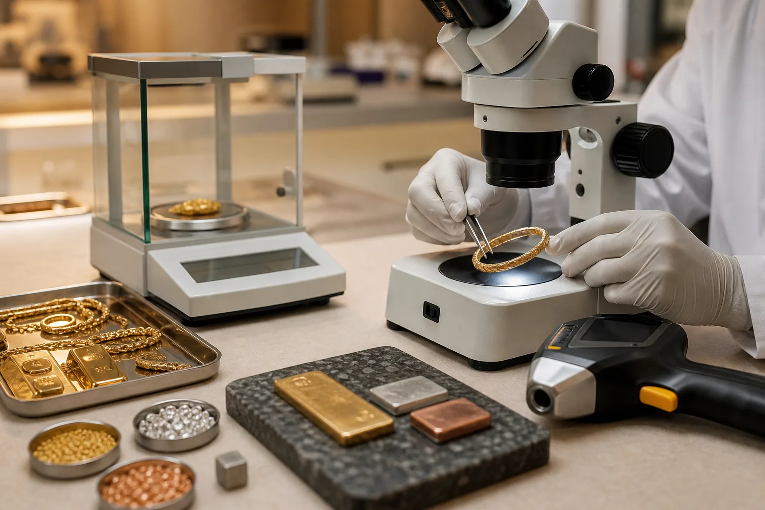 Open a Gold & Precious Metals Testing Laboratory in Dubai