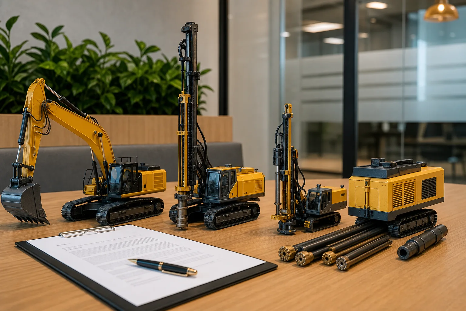 Extracting & Drilling Equipment & Machinery Rental License in Dubai