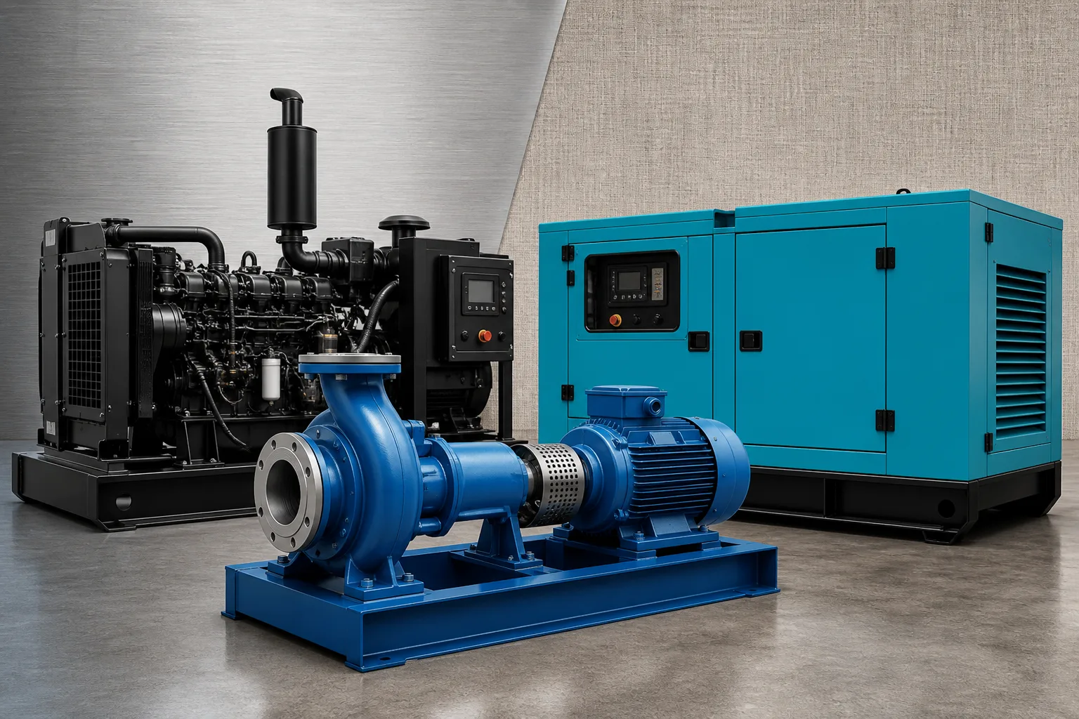 Pumps, Engines & Generators Rental Business Setup in Dubai