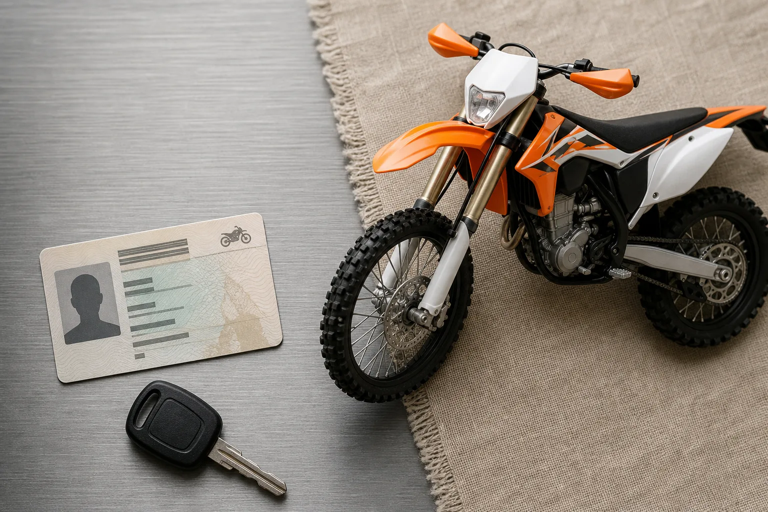 Off Road Motorcycles Rental License in Dubai