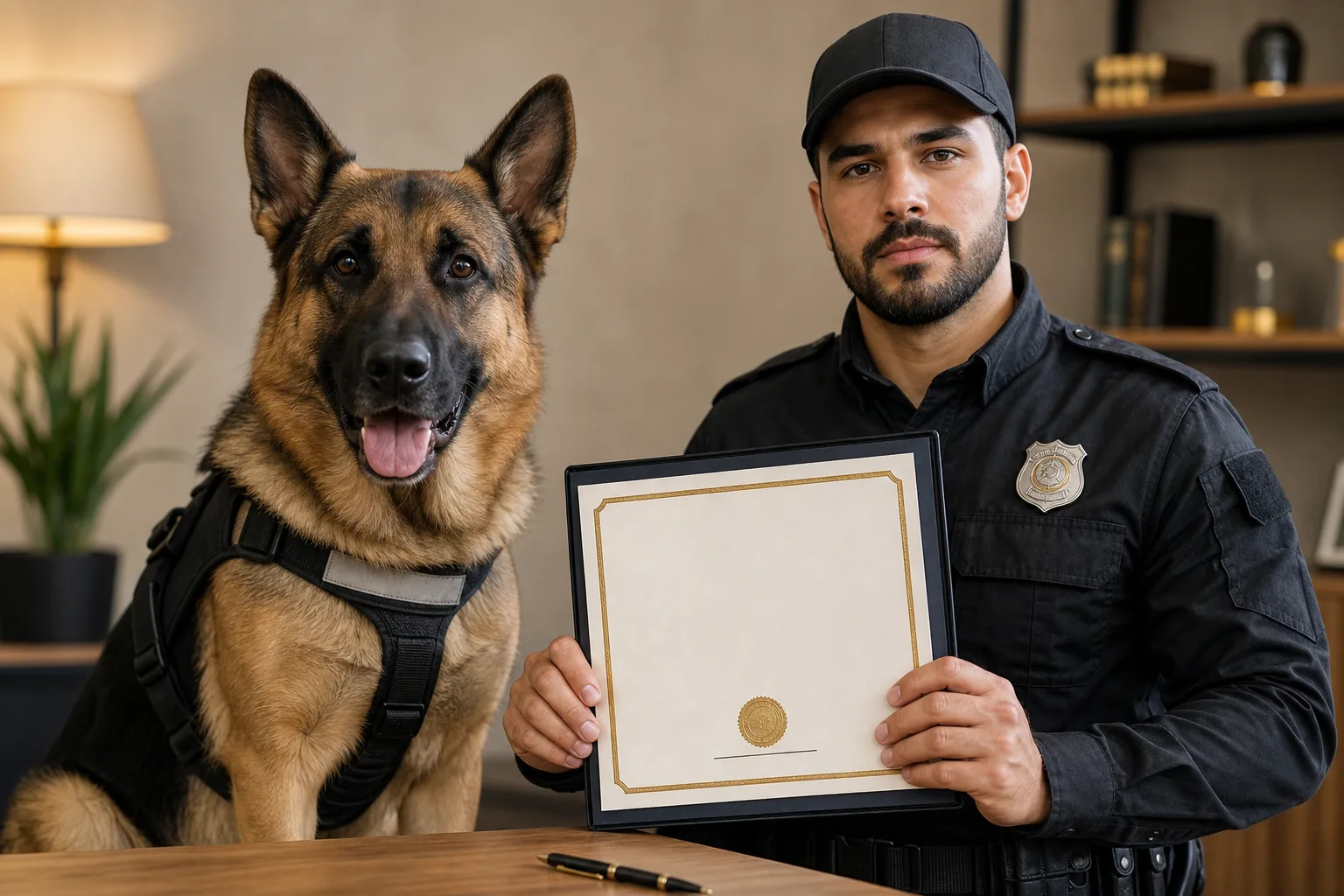 Security Dogs Training License in Dubai