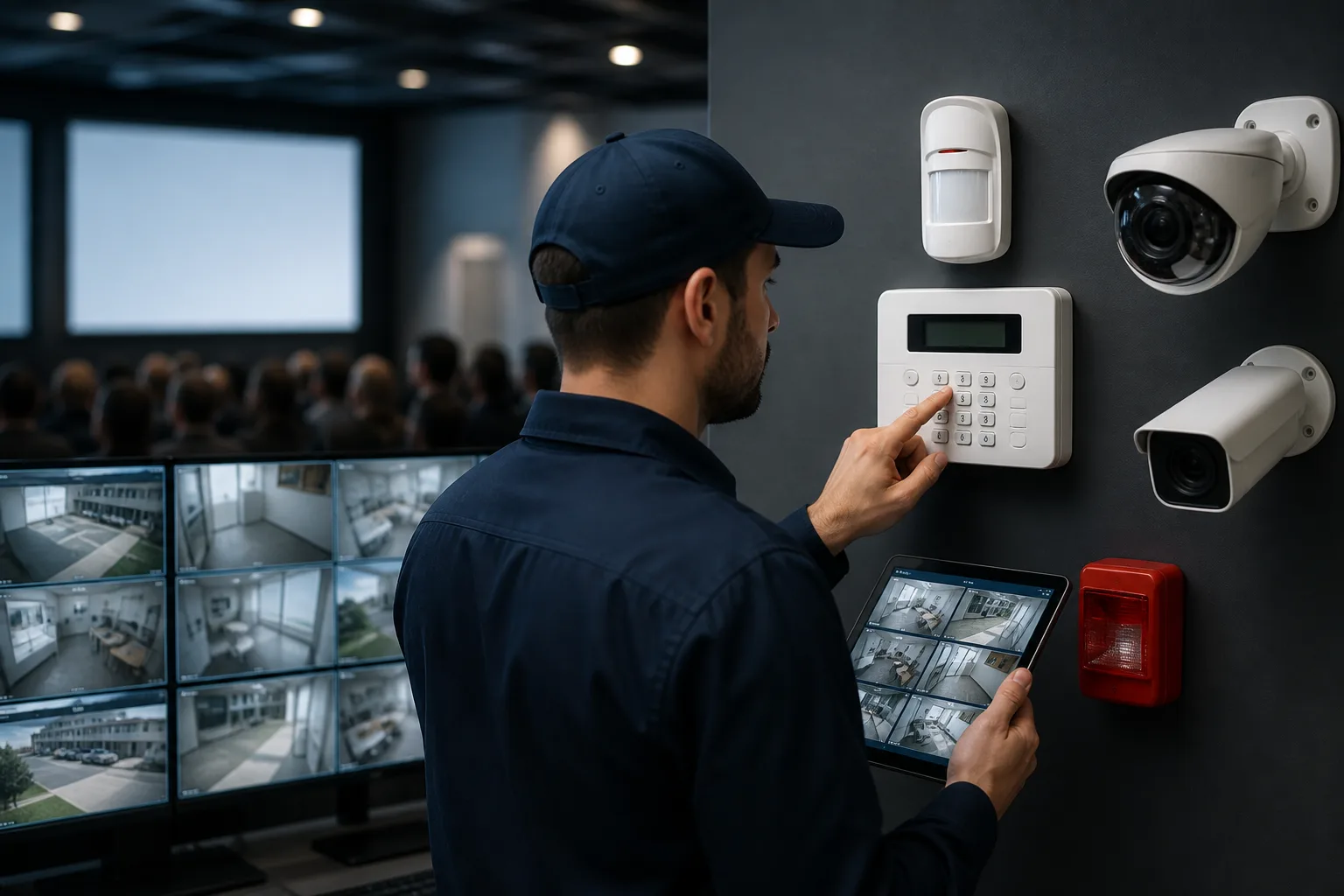 Monitoring of Electronic Security Alarm Systems License in Dubai