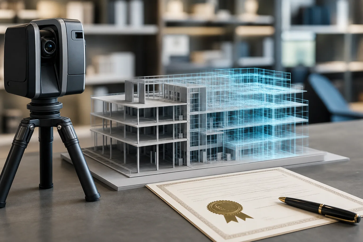 3D Laser Scanning Model Production License in Dubai