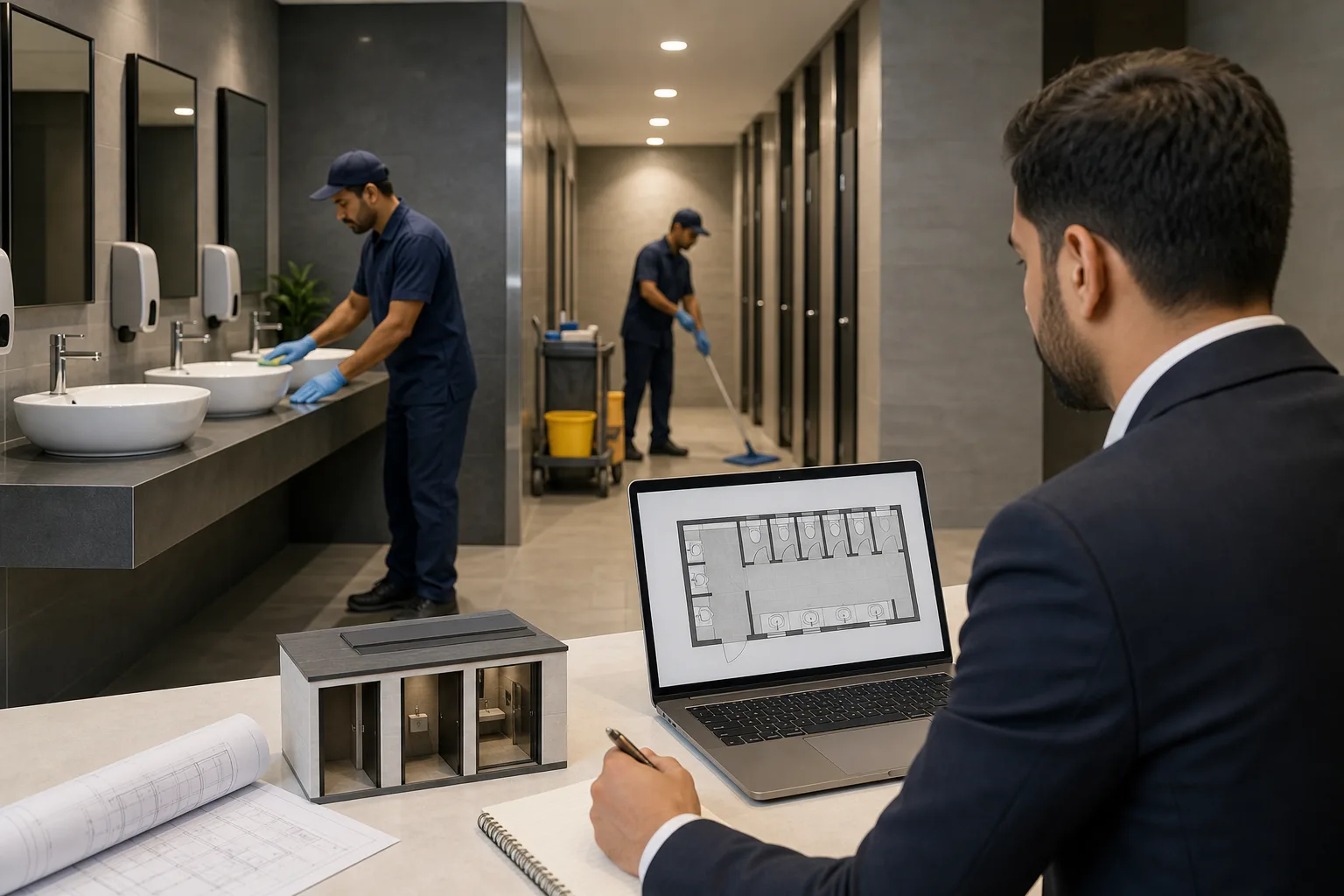 Public Toilets Operation Business Setup in Dubai