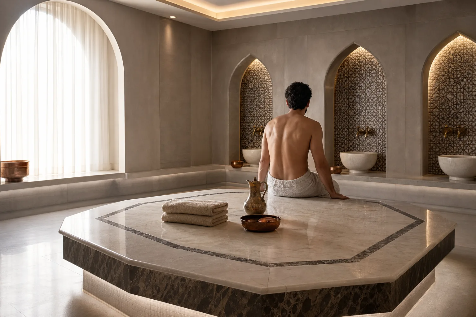 How to Open a Men Oriental Bath in Dubai