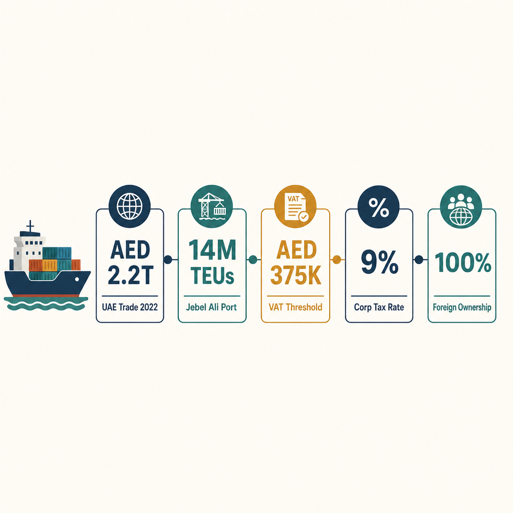 Infographic: How to Start a Goods Wholesale Business in Dubai