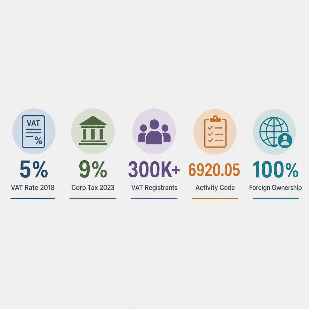Infographic: How to Start a Tax Authority Representation Business in Dubai