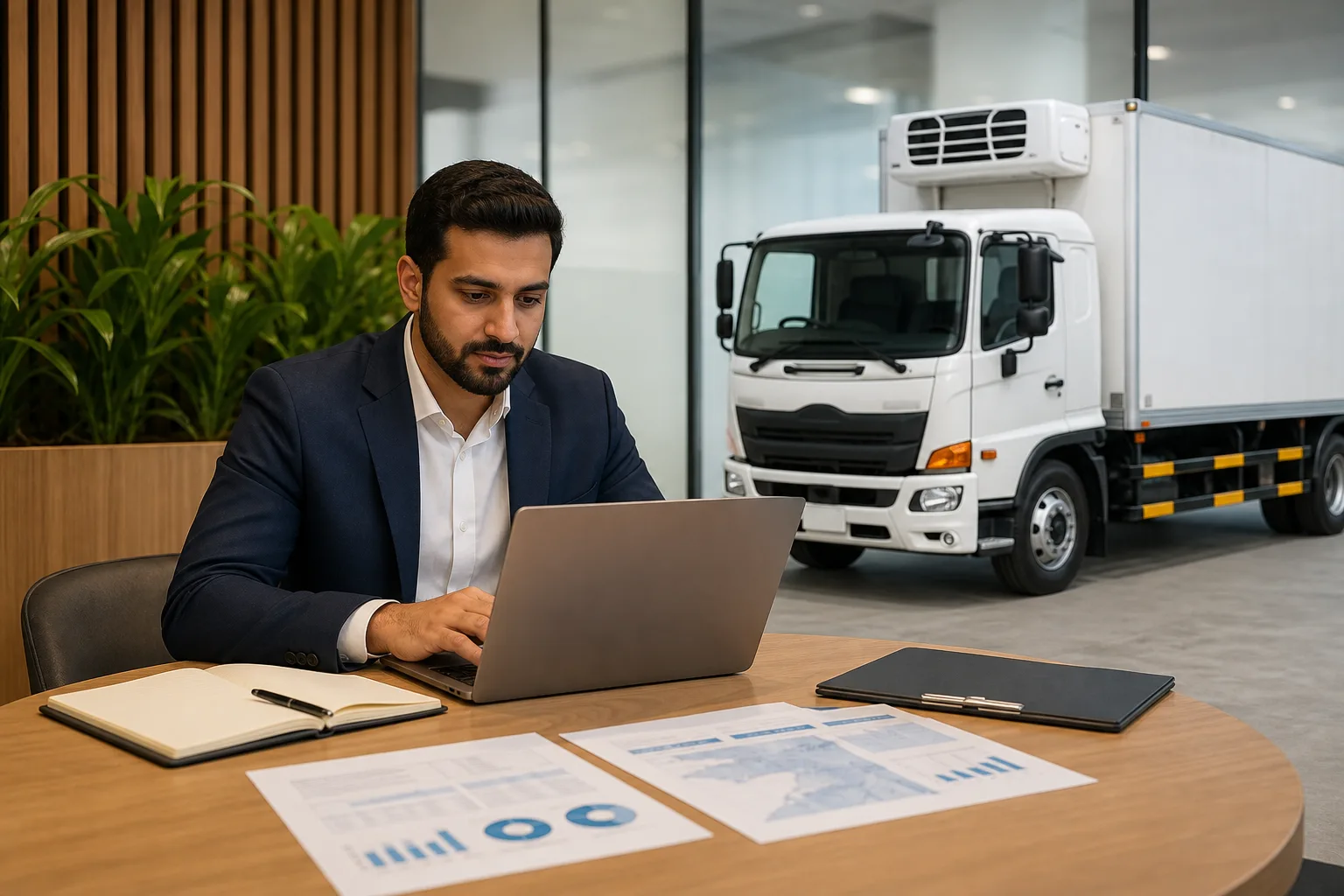How to Start a Refrigerator Truck Transport Business in Dubai