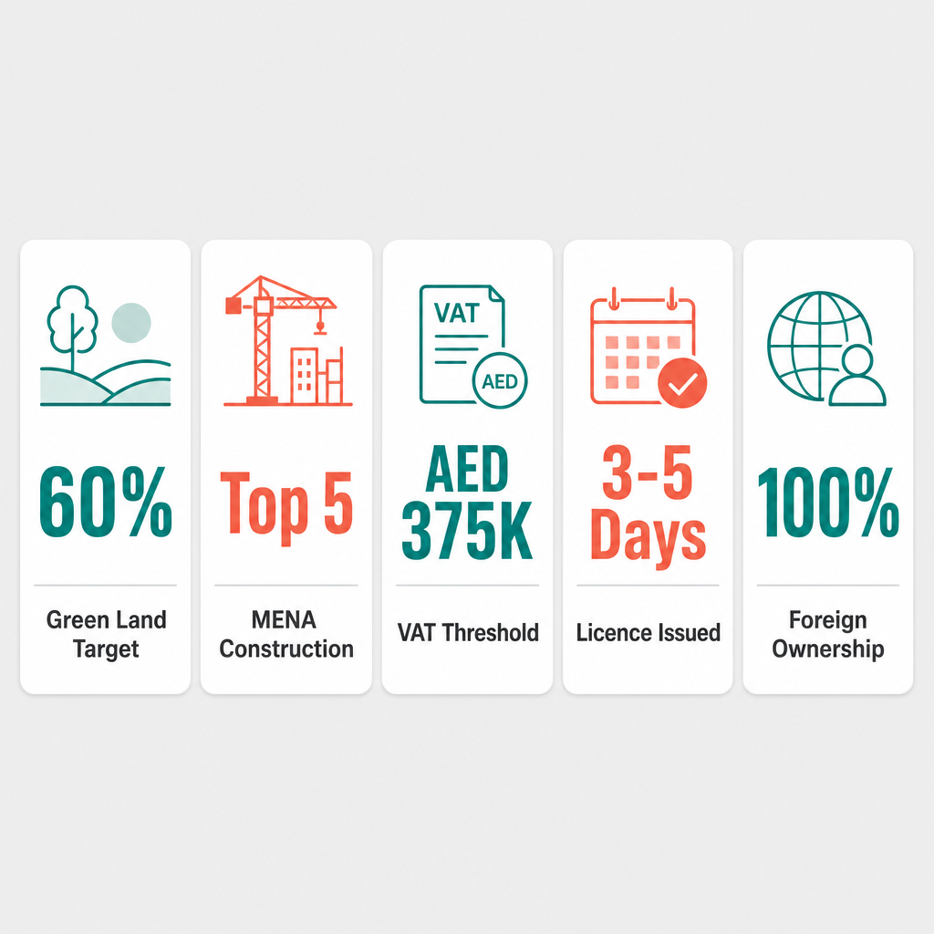 Infographic: How to Start a Landscape Architecture Business in Dubai