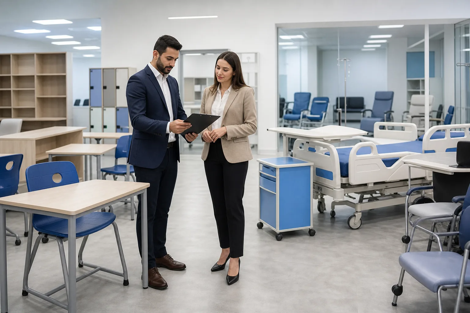 How to Start a School and Hospital Furniture Trading Business in Dubai