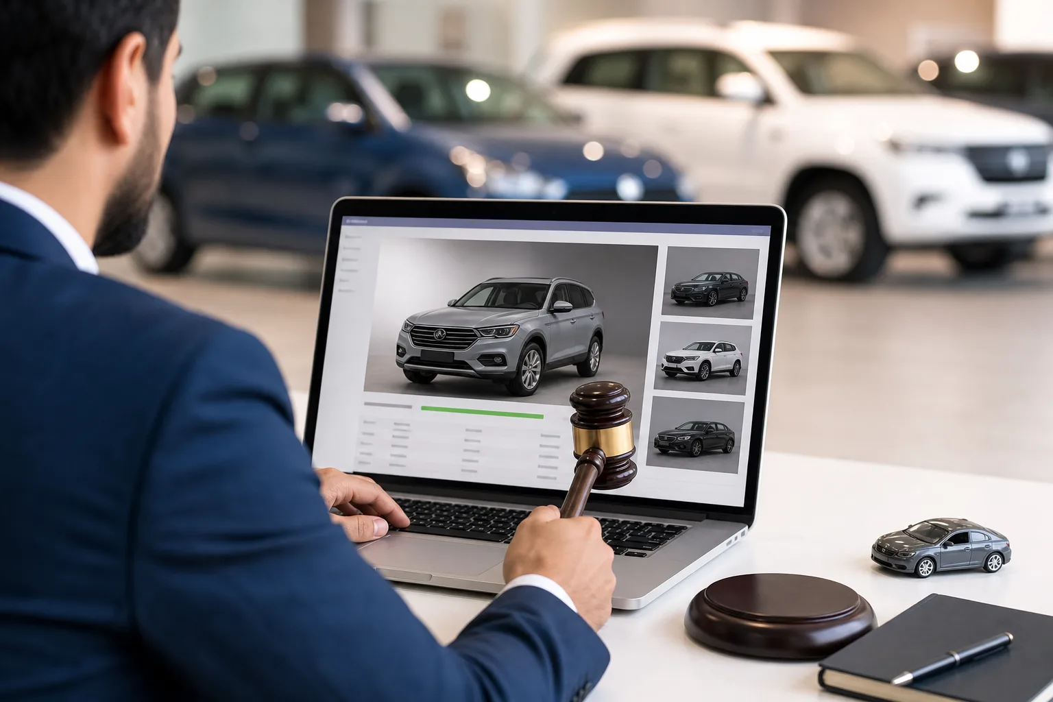 How to Start an Online Vehicle Auction Business in Dubai