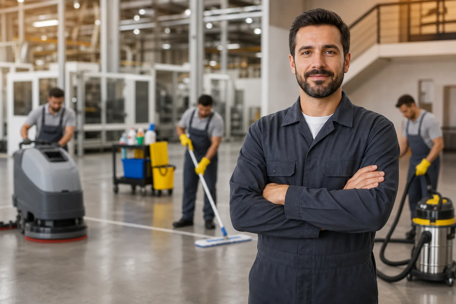 How to Start an Industrial Cleaning Business in Dubai