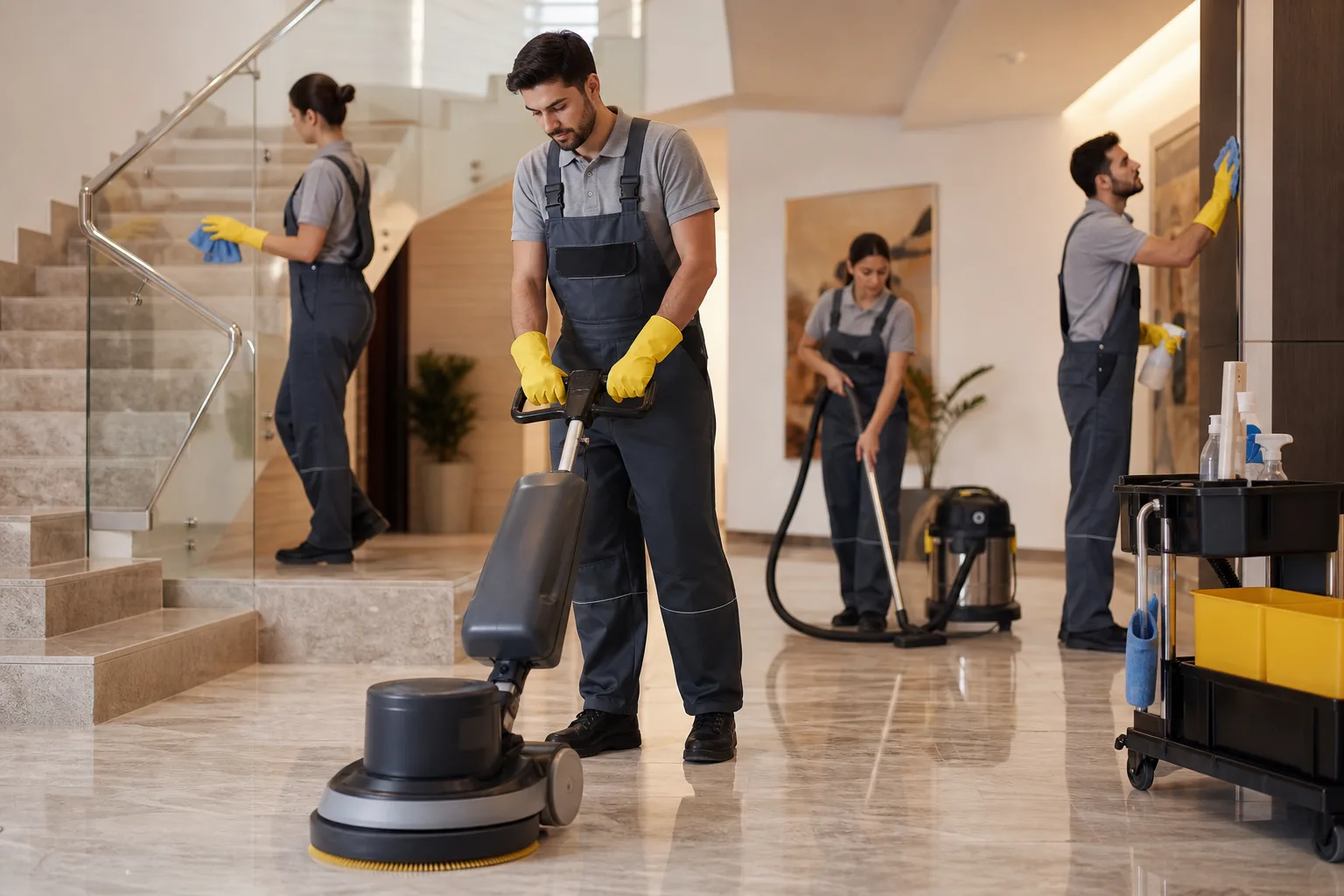 How to Start a Specialized Building Cleaning Business in Dubai