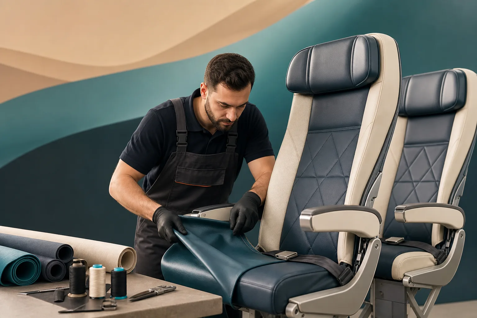 How to Start an Aircraft Seats Upholstery Business in Dubai