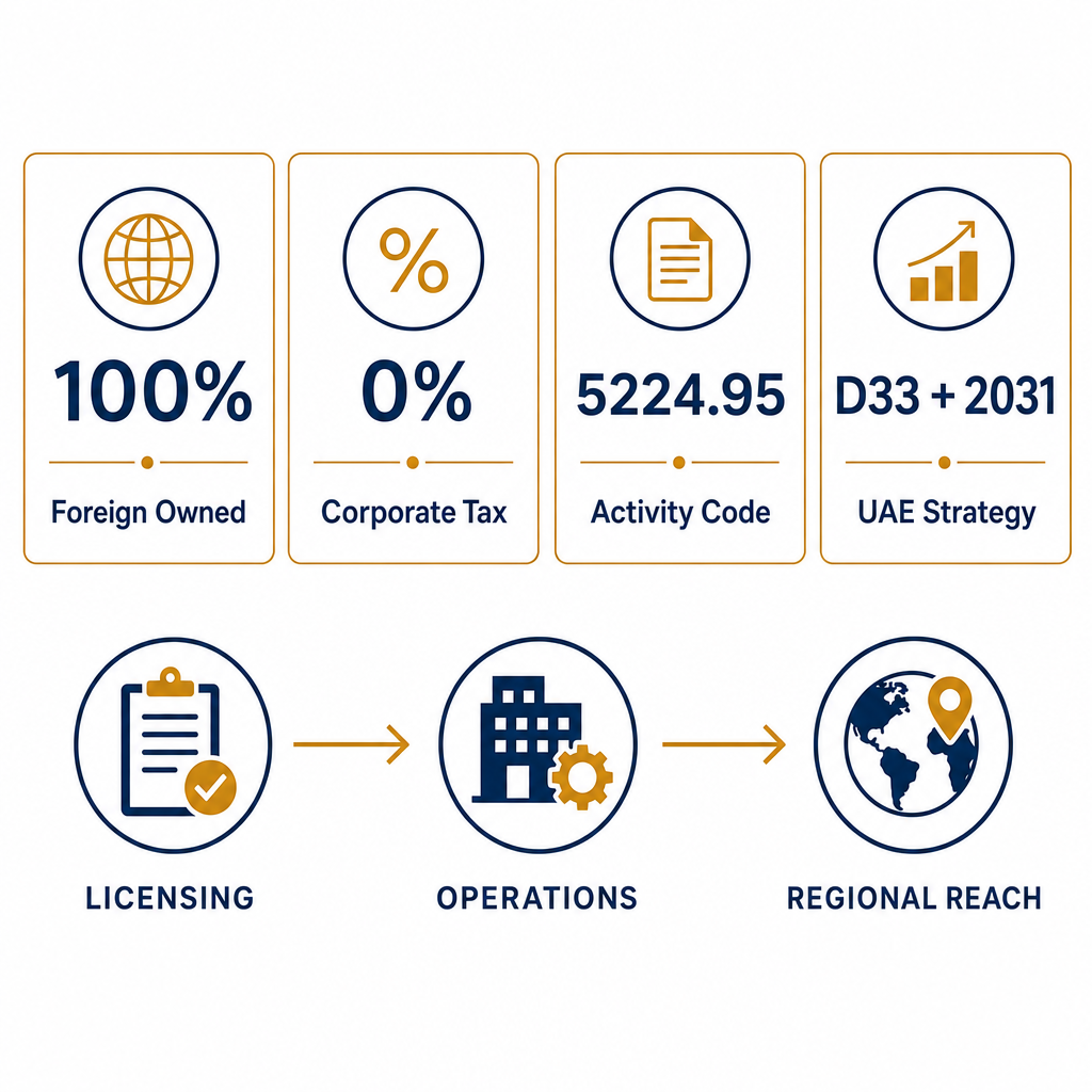Infographic: How to Start a Cargo Loading and Unloading Services Business in Dubai with Meydan Free Zone