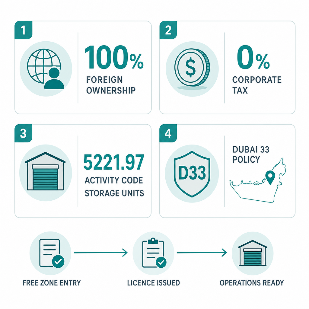 Infographic: How to Start a Chemicals Storage Business in Dubai with Meydan Free Zone