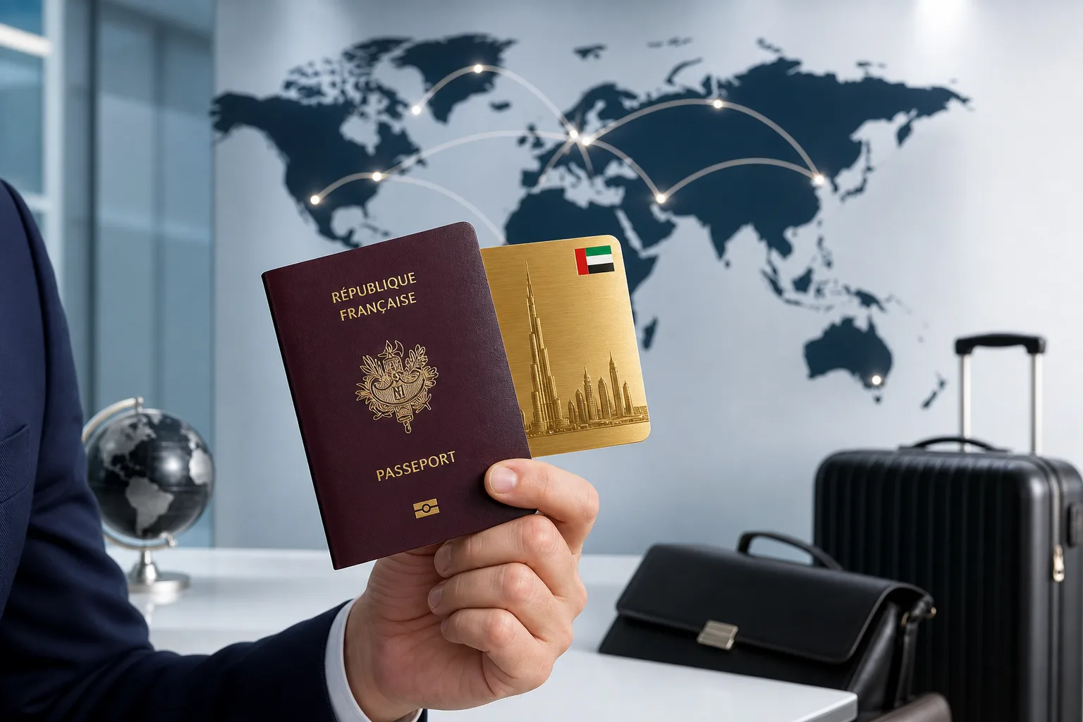 Beyond the Schengen Bubble: How a UAE Golden Visa Gives French Citizens Global Mobility & 0% Tax