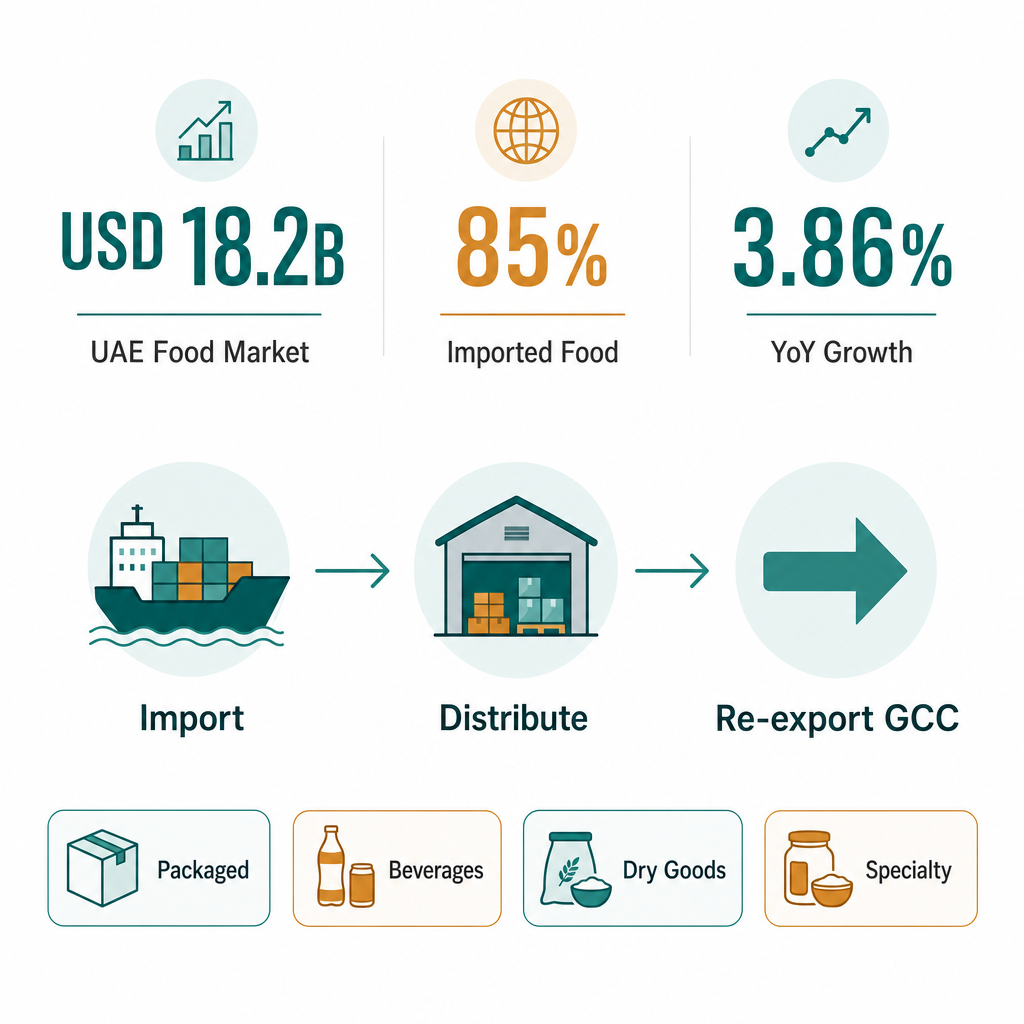 Infographic: How to Start a Foodstuff & Beverages Trading Business with Meydan Free Zone
