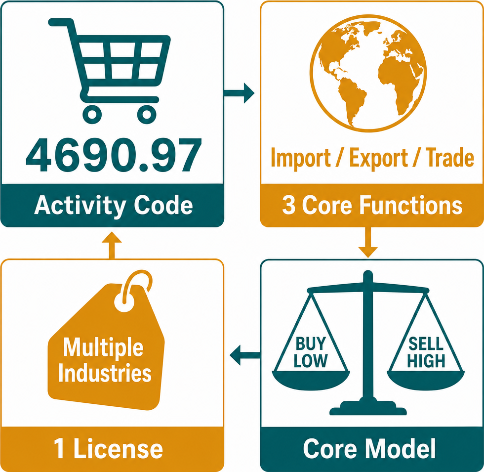 Infographic: How to Start a General Trading Business with Meydan Free Zone