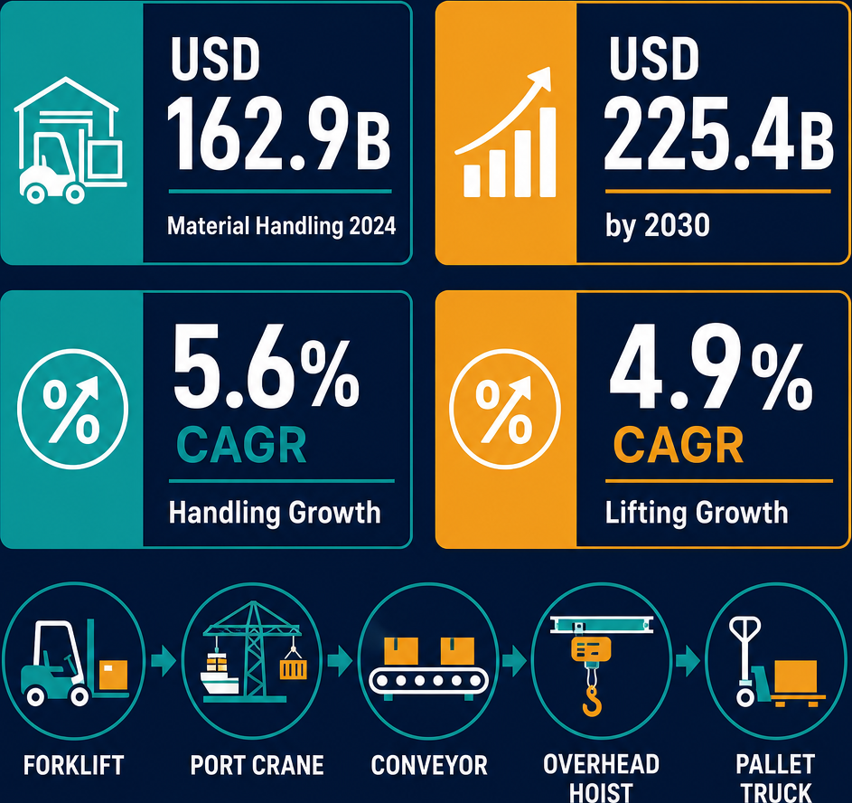 Infographic: How to Start a Handling, Loading & Lifting Equipment Trading Business with Meydan Free Zone