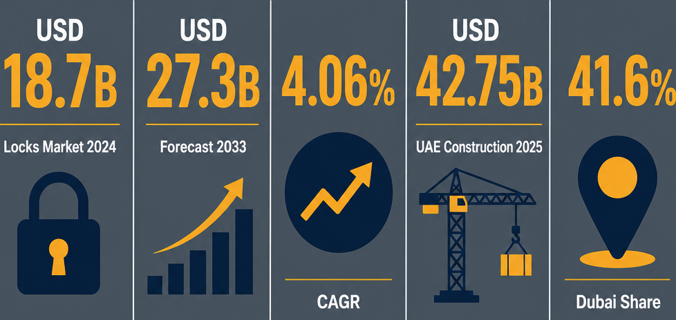 Infographic: How to Start a Locks & Keys Trading Business in Dubai with Meydan Free Zone