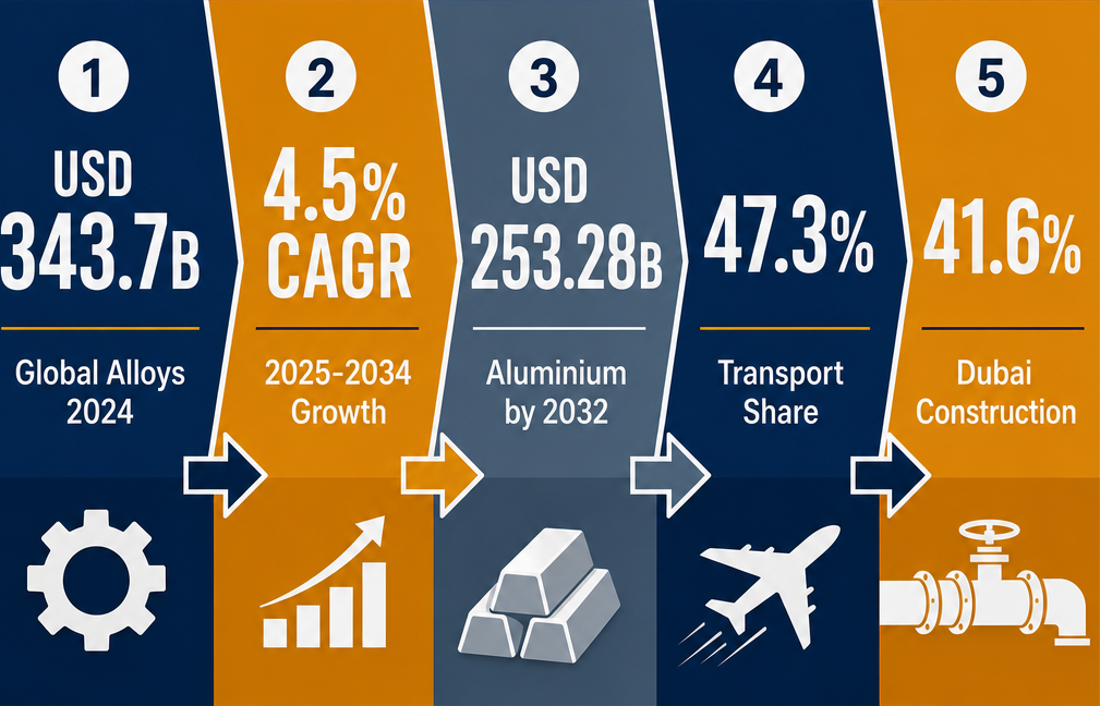 Infographic: How to Start a Metal Alloys Trading Business in Dubai with Meydan Free Zone