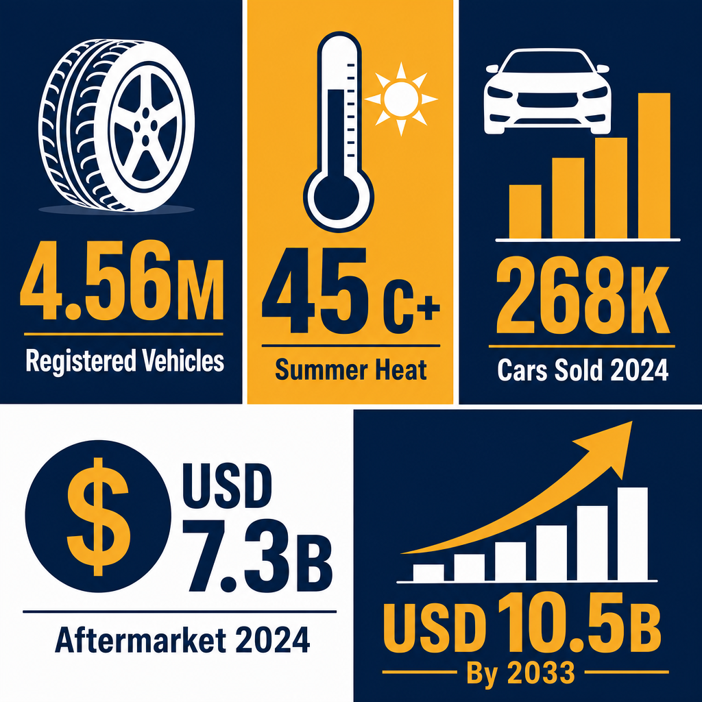 Infographic: How to Start a Motor Vehicle Parts & Accessories Business with Meydan Free Zone