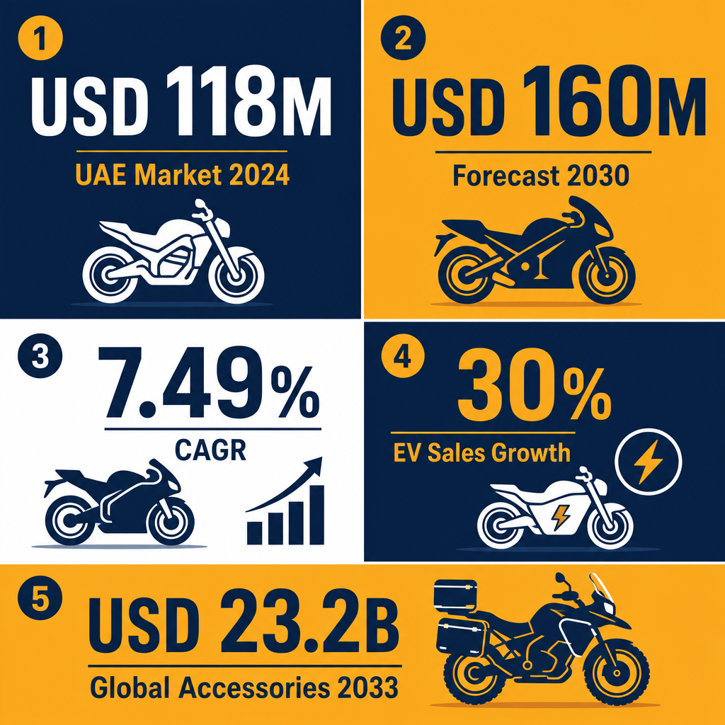 Infographic: How to Start a Motorcycle Parts & Accessories Business with Meydan Free Zone